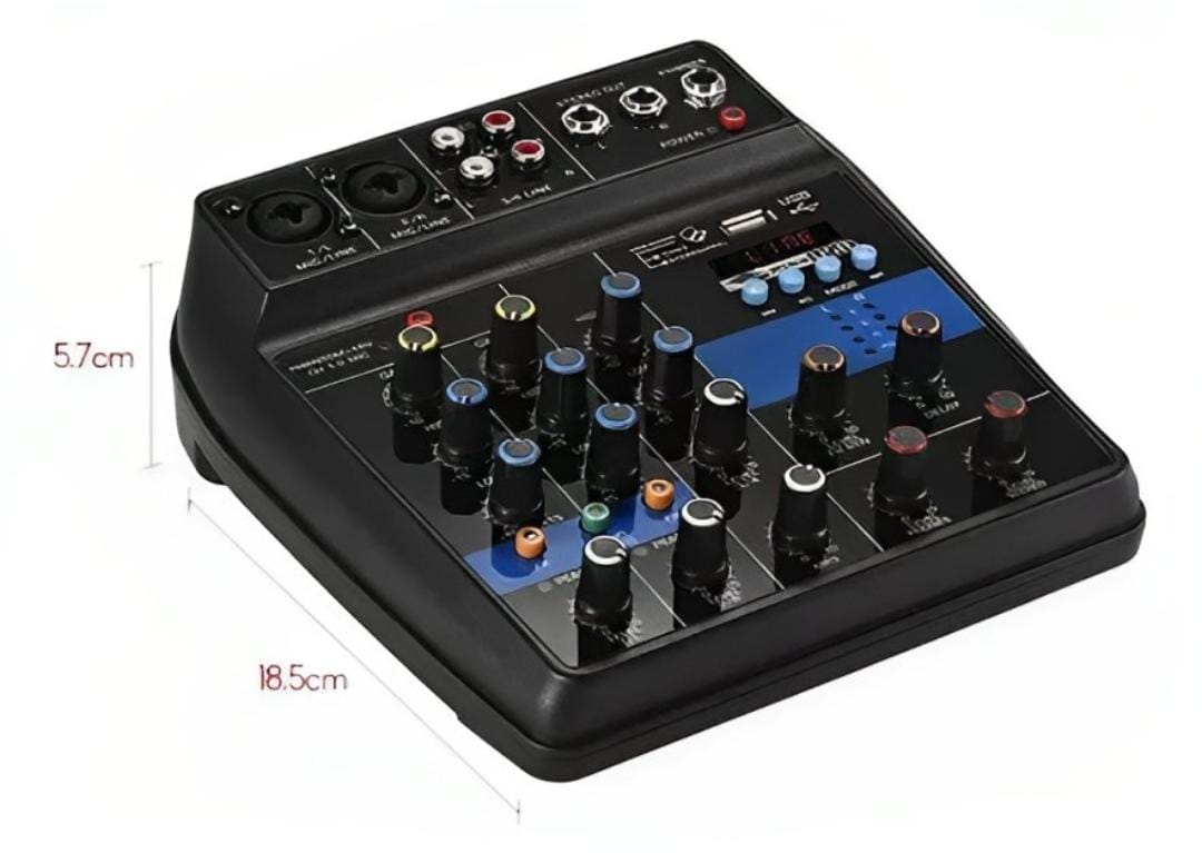 Consola Mezclador Audio Sonido Mixer